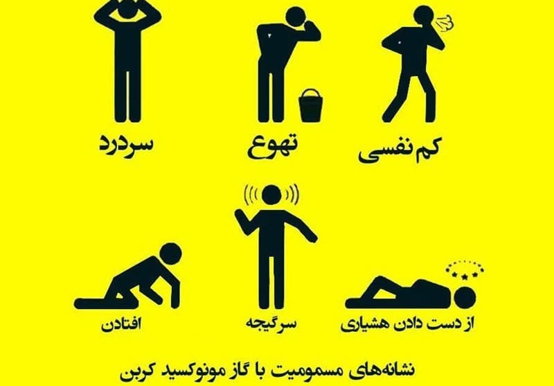 علائم گاز گرفتگی و مسمومیت با فاضلاب