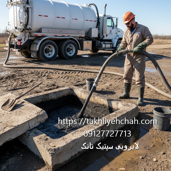 عملیات تخصصی لایروبی سپتیک تانک فاضلاب
