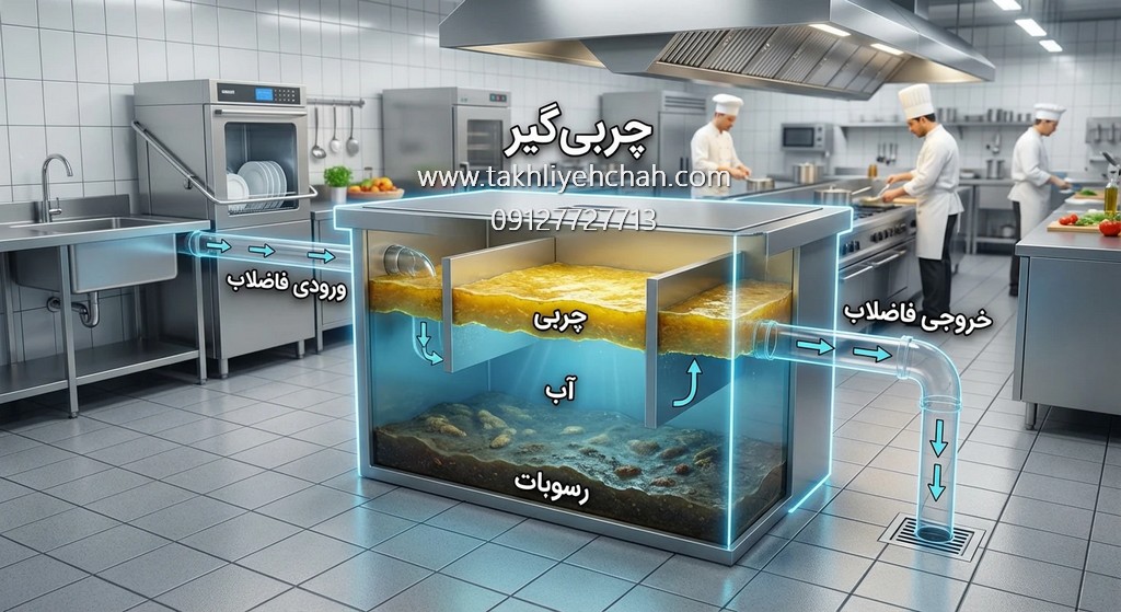 نحوه کارکرد سیستم چربی گیر