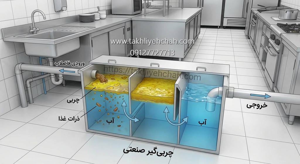 چربی گیر رستوران