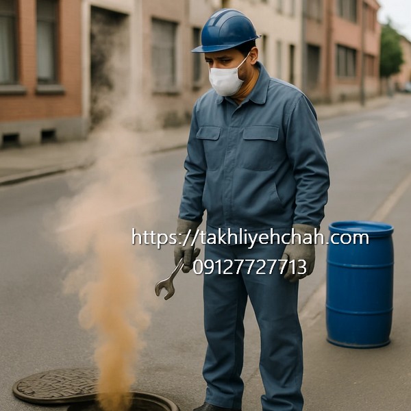 انتشار بوی بد فاضلاب