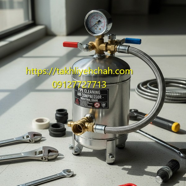 دستگاه تراکم هوا لوله بازکنی