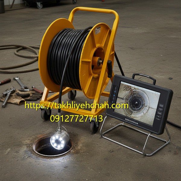 دوربین ویدئو متری فاضلاب