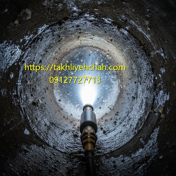 رفع گرفتگی لوله با واترجت